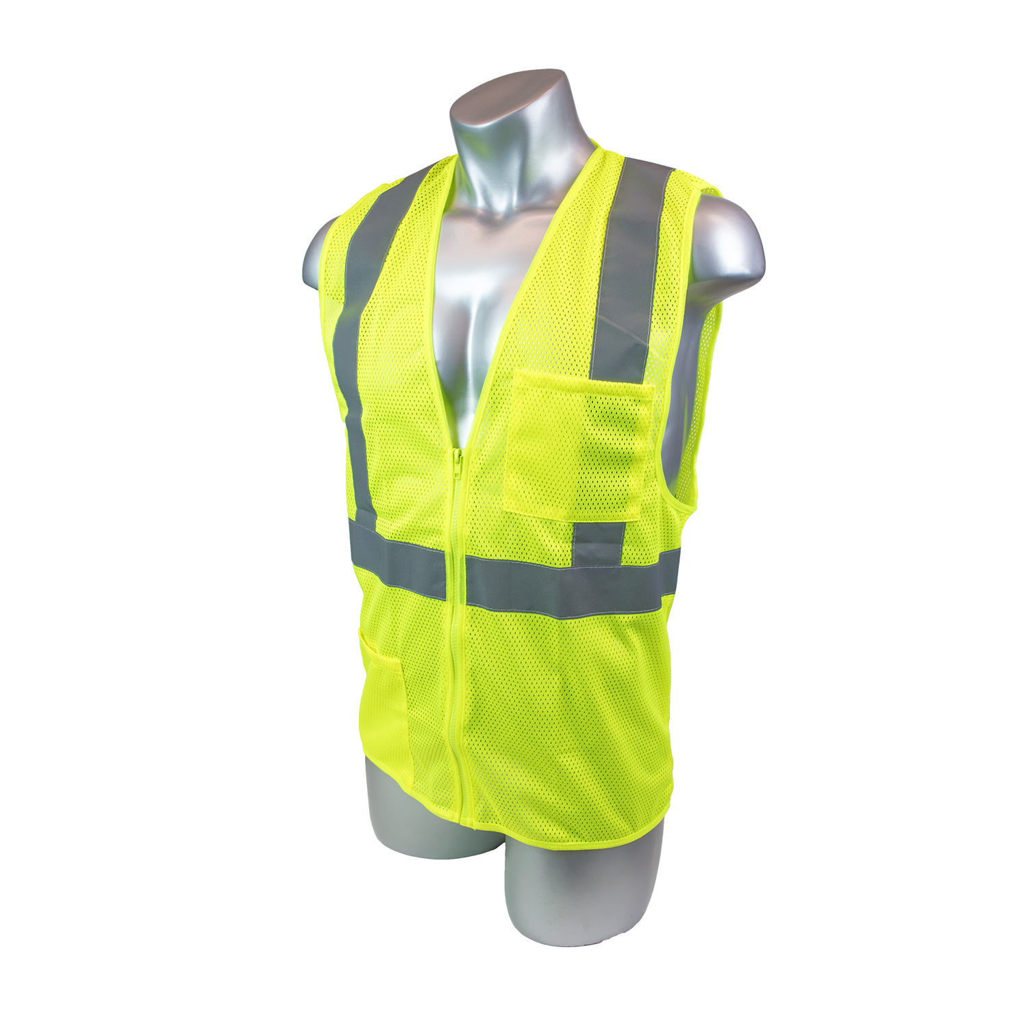 HIGH VISIBILITY YELLOW FIELD VEST - Image 5