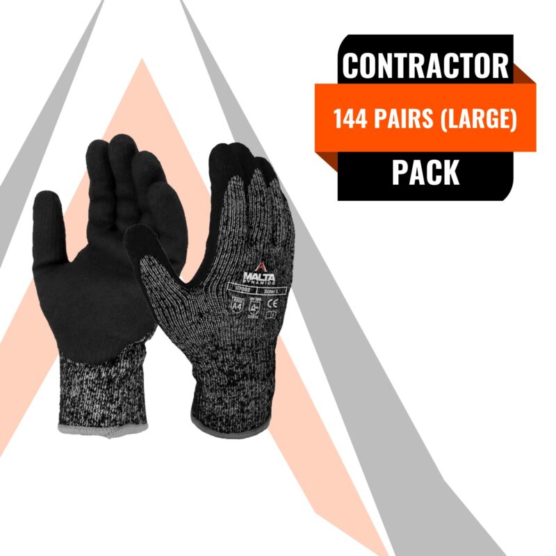 INSULATED CUT LEVEL A4 WORK GLOVES (144 Pairs) - Image 5