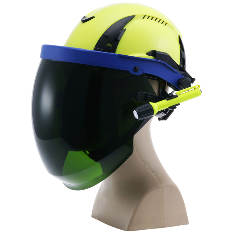Gas Cutting & Welding Toric Face Shield - Shade 5 Green - Image 2