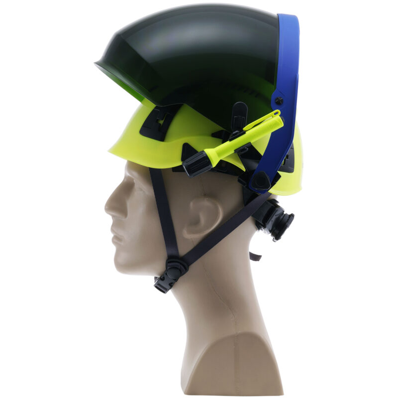 Gas Cutting & Welding Toric Face Shield - Shade 5 Green - Image 3