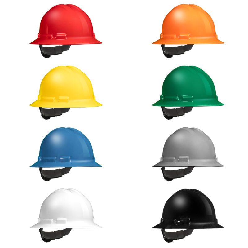 HARD HAT - 4 PT. RATCHET FULL BRIM STYLE