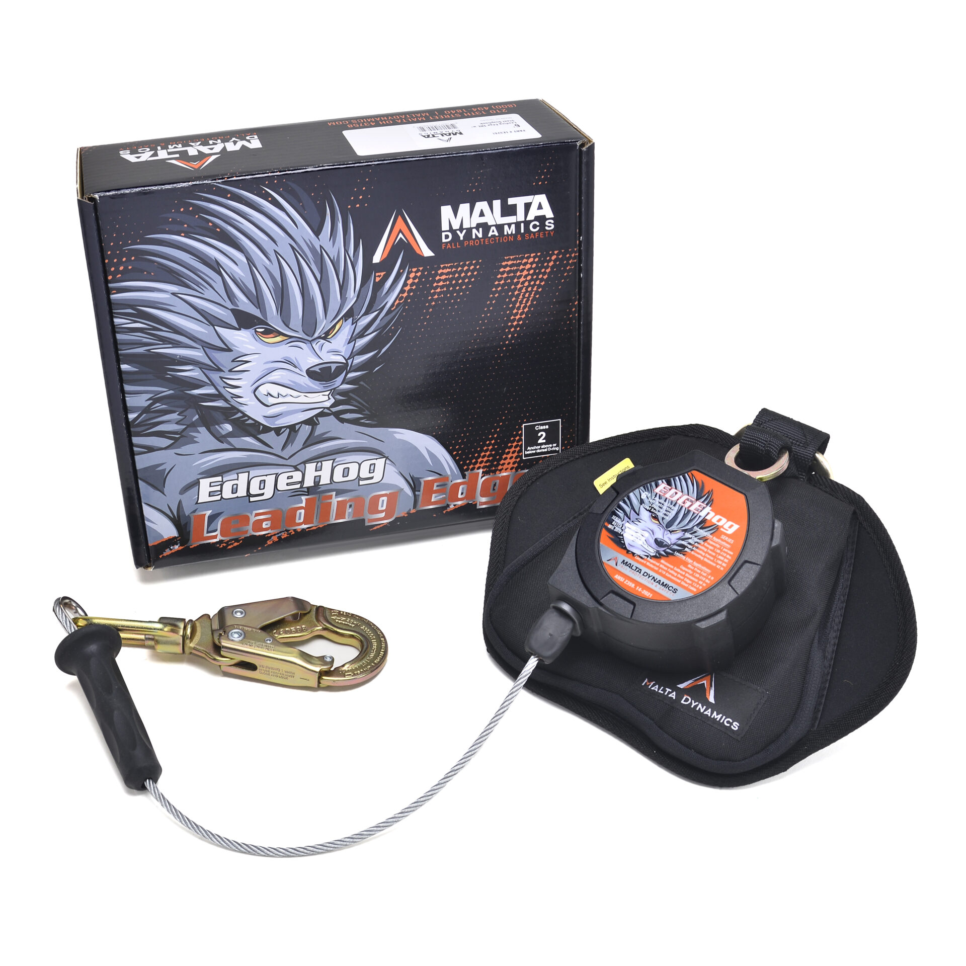 6’ EDGEHOG SRL W/SNAP HOOK, CLASS 2-P - Image 6