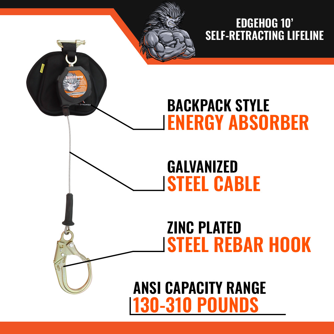 10' EDGEHOG SRL W/ REBAR HOOK, CLASS 2-P - Image 7