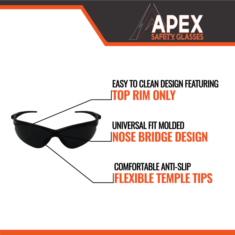APEX Tinted Safety Glasses - Image 11