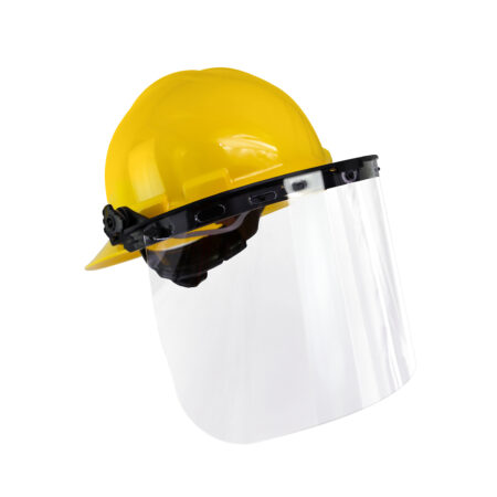 FULL BRIM HARD HAT WITH VISOR