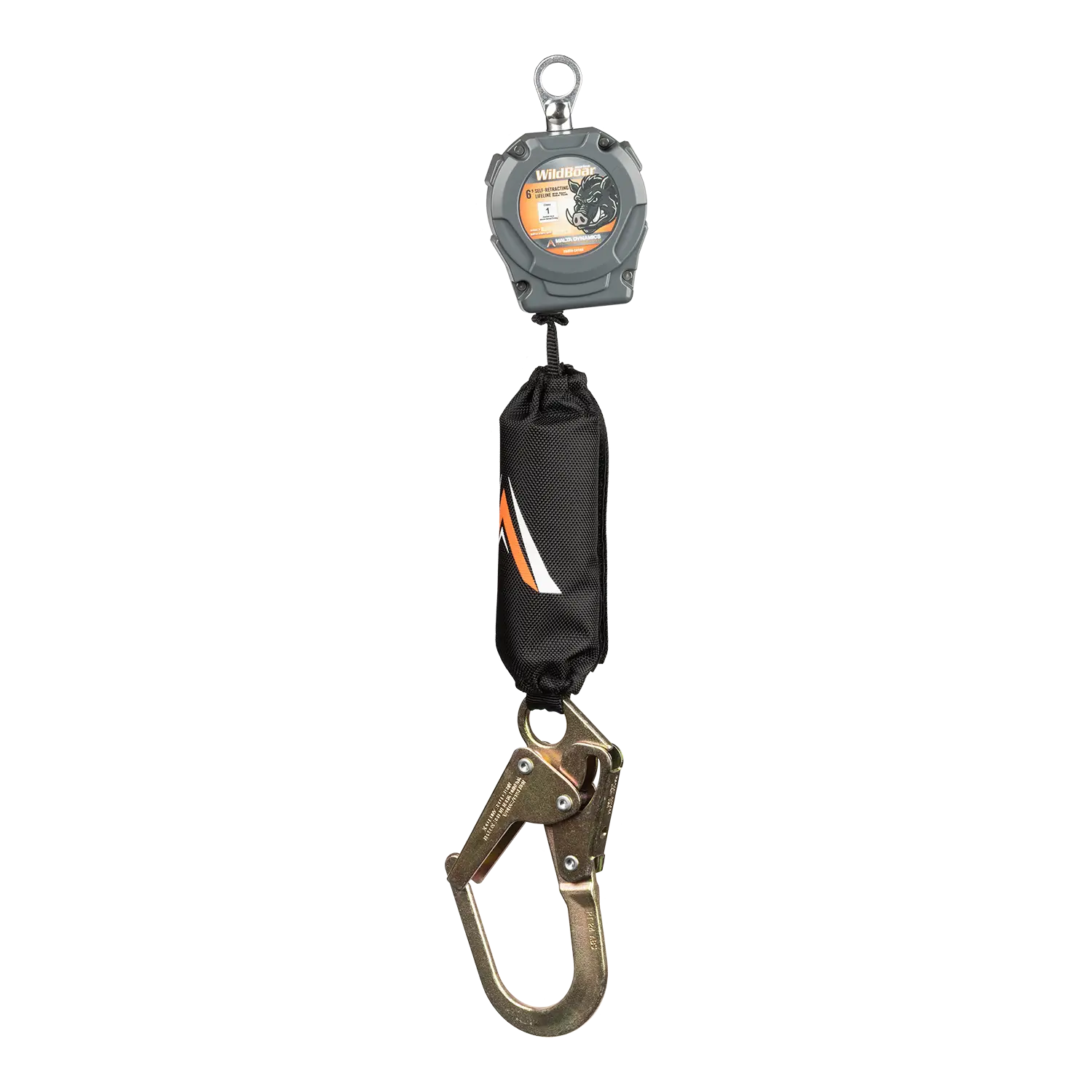 6 ft Wild Boar Personal Self-Retracting Lifeline – Single or Dual SRL with Rebar or Snap Hook - Image 5