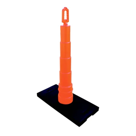 39" Perimeter Defense Cones with 30lbs Roof Edge Base